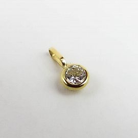DIJE CUBIC 5MM /O.AMARILLO